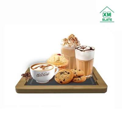 New selling Bamboo Serving tray slate bamboo plate bamboo slate plate with low price