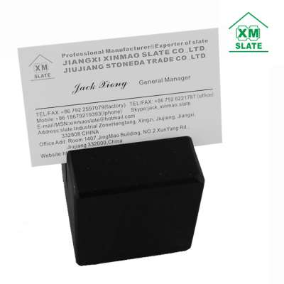 Manufactory slate business stone for card holder desktop slate