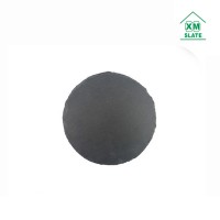 Newest cheap black dinner plates for restaurant rectangular slate coasters