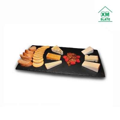 export UK dark black natural slate table runners and place mats