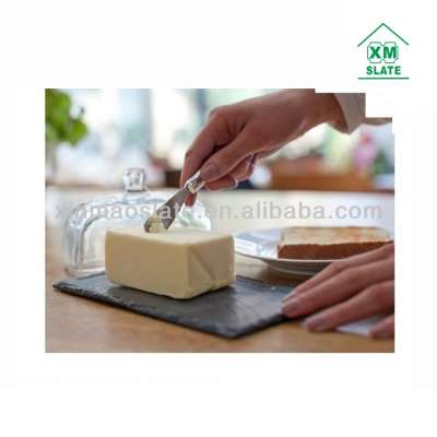 [factory direct] [Passed SGS BSCI inspection] Natural Rectangle slate plate slate cheese slate tray series product