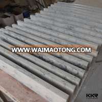 pure white artificial stone composite window sill